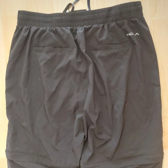 Nola Black Athletic Zip Off Convertable Pants - Picture 7 of 8